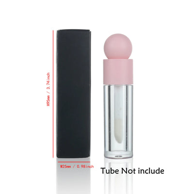 Empty Lip Gloss Box Paper Packaging 50pcs 95mm*25mm Private Label Kraft Paper Boxes Customized Logo Wholesale Bulk for Business