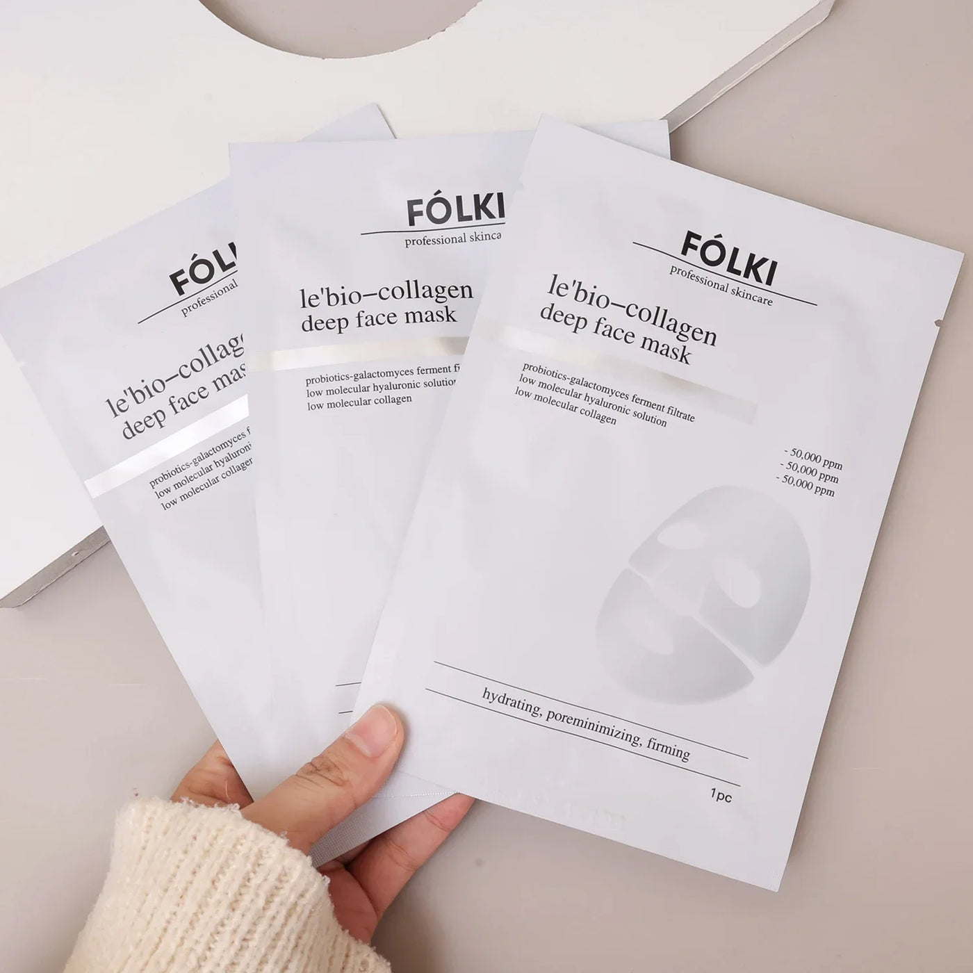 5/10PCS Collagen Face Mask Shrink Pores Deep Hydrating Overnight Mask Moisturizing Refreshing Brightening Korean Face Skin Care