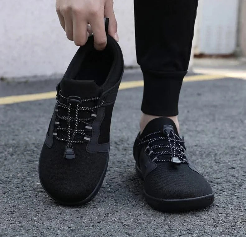 2024 White Wide Barefoot Flats Shoes for Women Outdoor Women's Minimalist Shoes Wide Toe Casual Walking Shoes Running Exercise