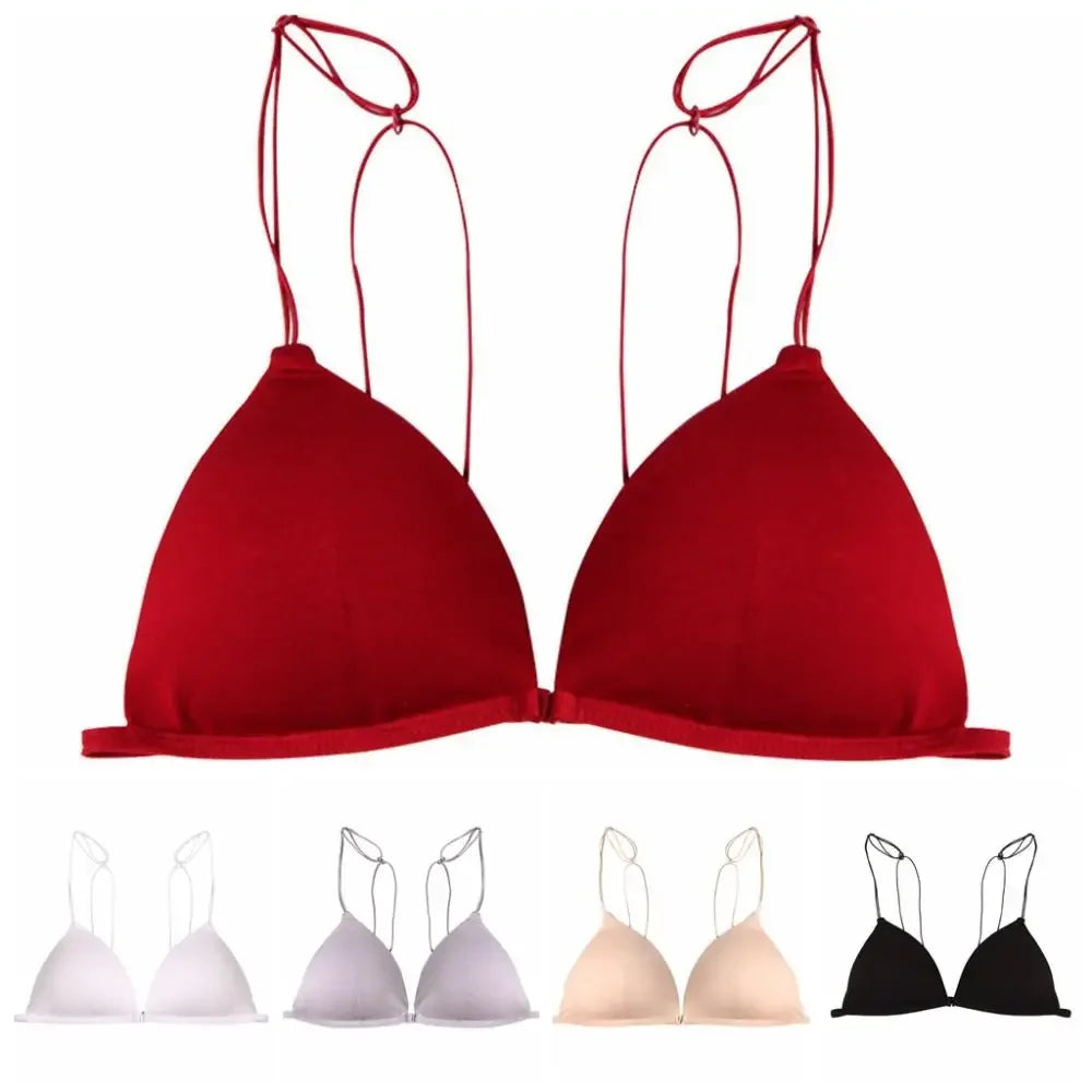 Breathable Triangle Bras for Women Beauty Wireless