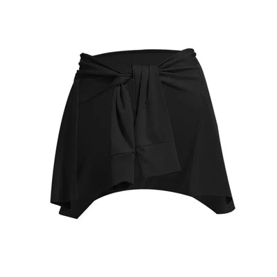 Gym Skirt Wrap Covering Buttocks Workout Fitness Wear Dance Ballet Skirts for Women Sport Yoga Dress Short Thigh Cover Skirt