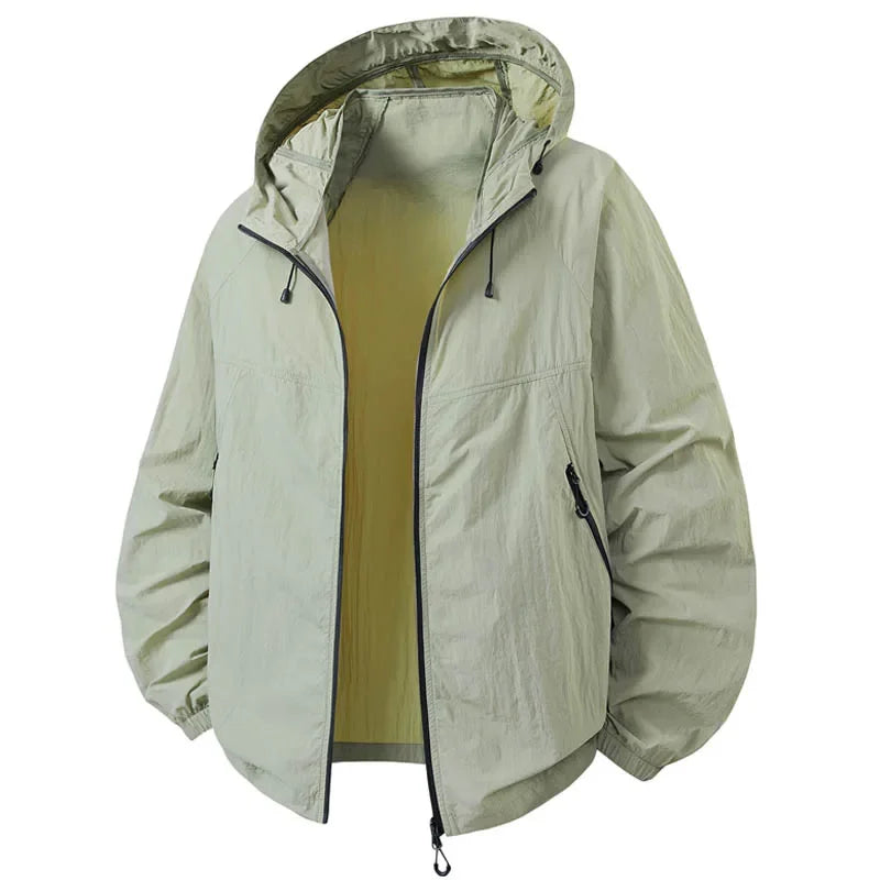 New Summer Camping Hiking Jackets Men Fishing Cycling Hooded Gym Sports Running Coats Outdoor Sun-Protective Thin Jackets Women