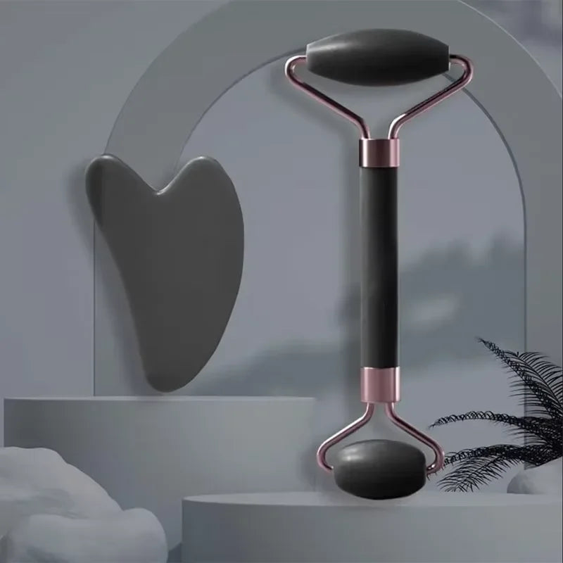 Roller & Gua Sha, Face Roller, Facial Roller Skin Care Tools Massager Resin Facial Massage For Face, Eyes, Neck, Body