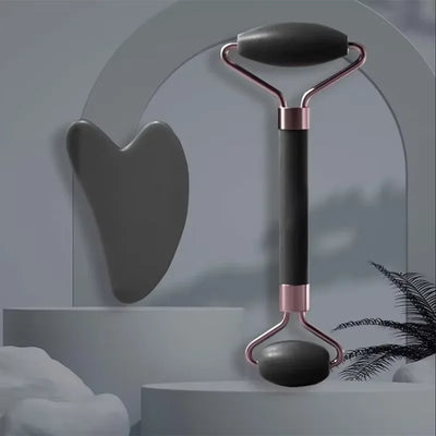 Roller & Gua Sha, Face Roller, Facial Roller Skin Care Tools Massager Resin Facial Massage For Face, Eyes, Neck, Body