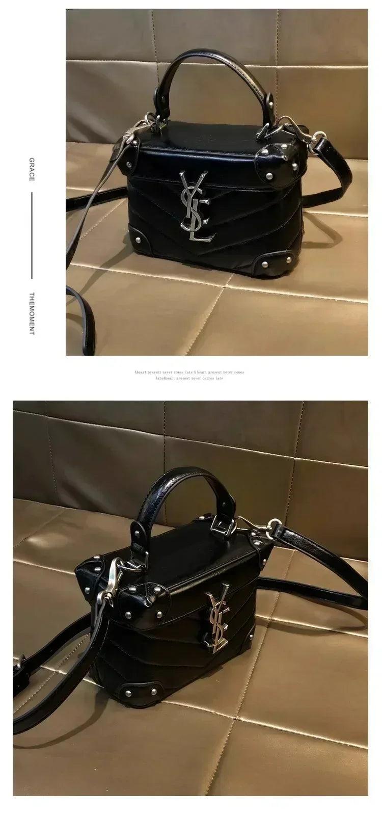 Popular and elegant women’s crossbody bag handbags messenger in premium leather by designer