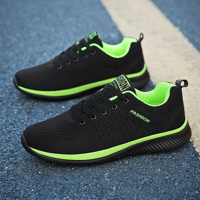 Athletic Shoes for Men Shoes Sneakers Black Casual Comfortable Knit Sneakers Breathable Athletic Running Walking Gym Shoes Men