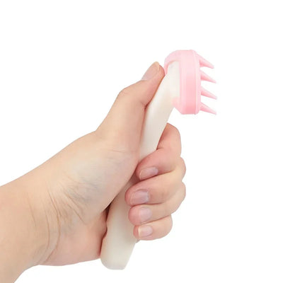 OUWO Pet Cat Brush Massage Comb Silicone Cat Toy Cat Brush Cat Scratcher Massage Self Groomer Comb Pet Cat Corner Scratcher