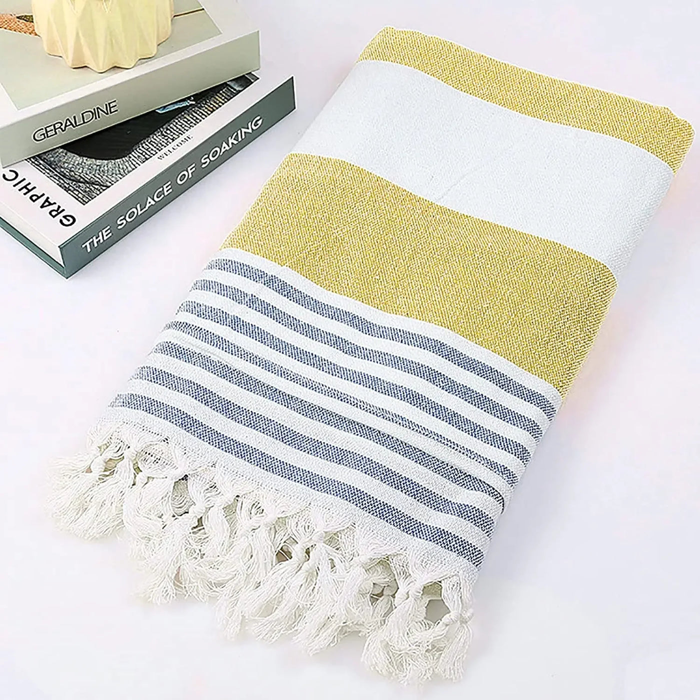 Turkish Beach Towels 39*7" Oversized  Quick Dry Sand Free  Bath  Pool Gym and Bathroom