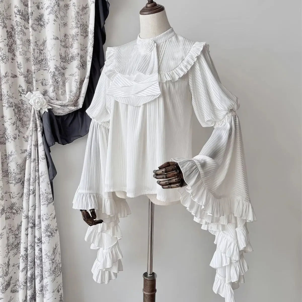 High Waist A-line Skirts for Women's 2025 Faldas Mujer De Moda Lolita Style Japanese Sweet Saia Patchwork Lace Big Swing Skirt