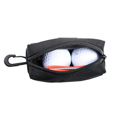 Waterproof Golf Ball Bag With Clip Golf Tee Holder Pouch Golf Ball Pocket Fanny Pack Lightweight Golf Ball Case Golf Accessories