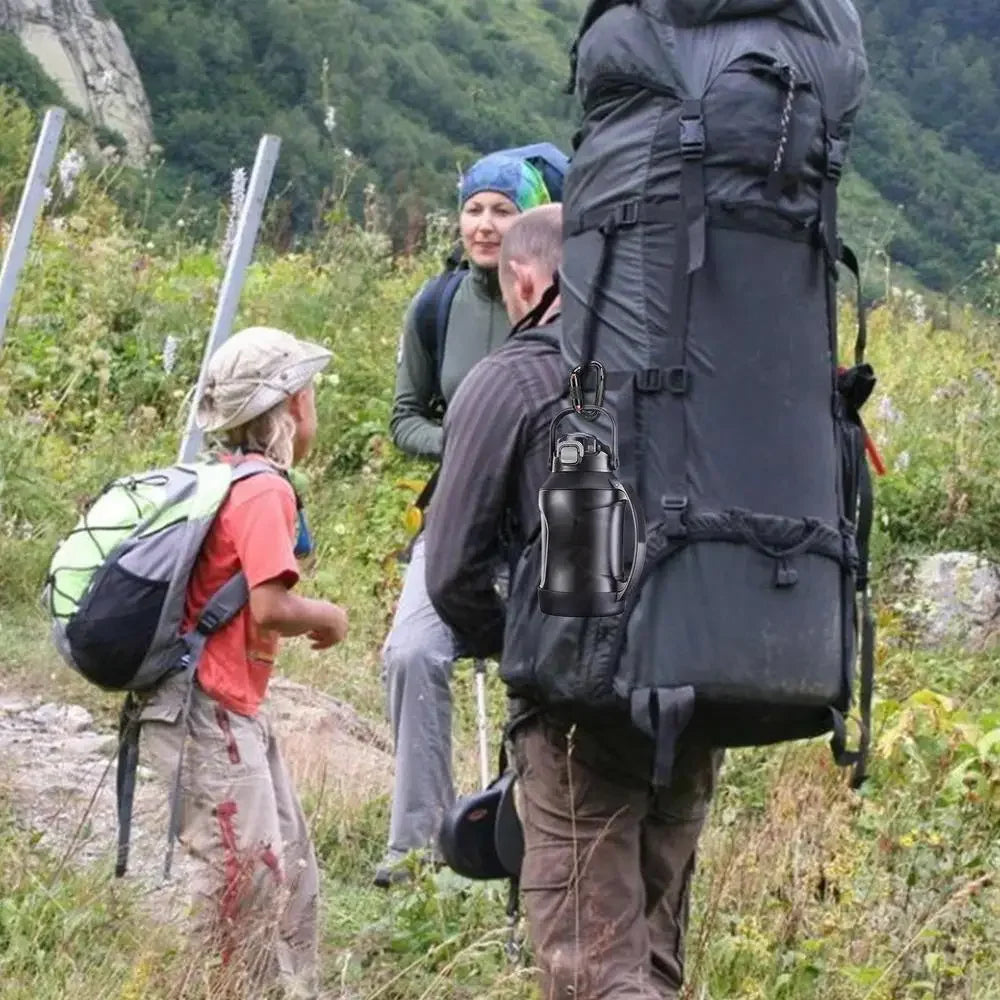 24KN D-Shaped Heavy Duty Carabiners Clips Aluminum Carabiner D Ring for Rock Climbing Rappelling Mountaineering Camping Hiking