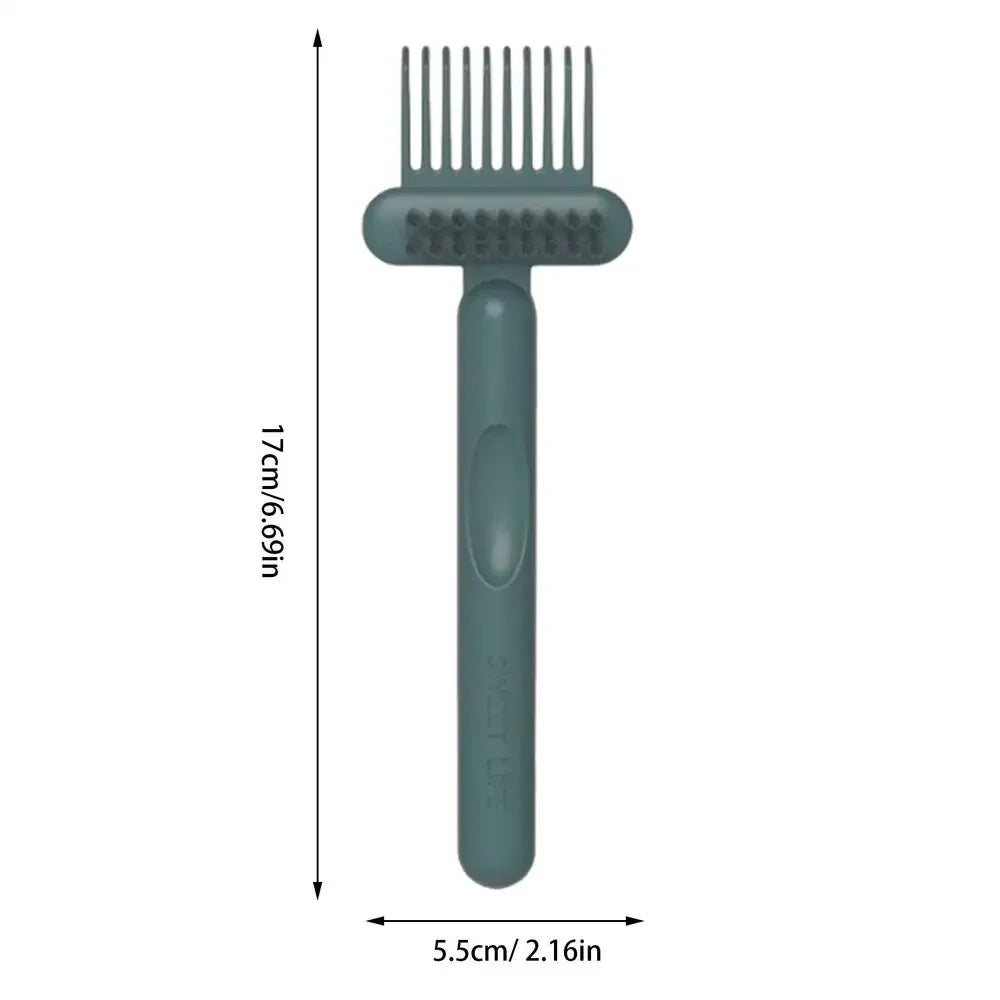 Hair Brush Cleaner Tool Hairbrush Cleaning Tools Comb Cleaner Rake 2-in-1 Dirt Remover Cleaning Supplies Rake For Keyboard Shop
