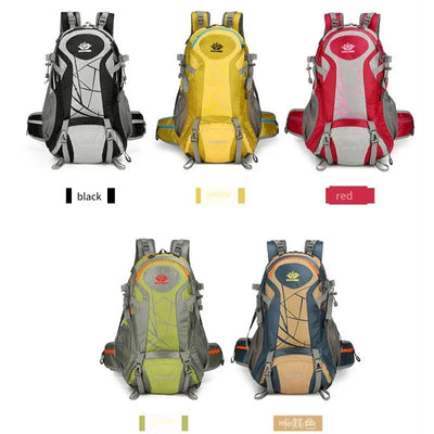 Mountain Backpacks Outdoor Solid Color Camping Bag Travel  Hiking Tactical Bags Breathable Waterproof Nylon Rainy Day Sport bag