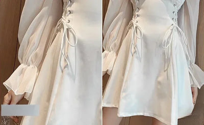 Dresses for Women Sensual Sexy A Line Spring Autumn Woman Long Sleeve Dress On Sales Designer Korean Fashion G Y2k Hot Promotion