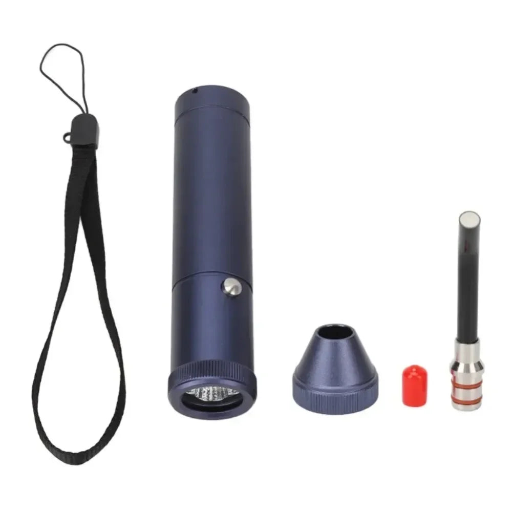 Led Red Blue Light Canker Sore Care Treatment Wand Skin Therapy Flashlight  Relief Pain Infrared Anti Inflammatory Wound Healing