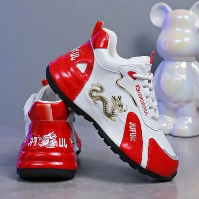 Women Designer Sneakers 2025 Summer Leather Waterproof Casual Sports Shoes Women Lightweight Breathable Non-slip Platform Shoes