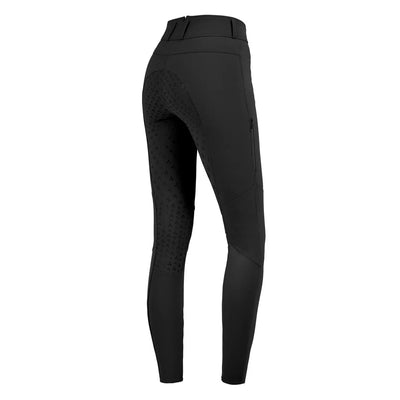 2025 Women's Horse Riding Pants Full Seat Silicone Fashion Equestrian Breeches Horseback Schooling Tights Zipper Pockets