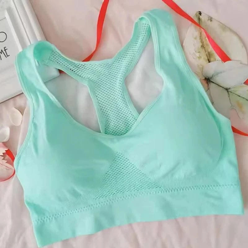 Women Breathable Sports Br a Activewear