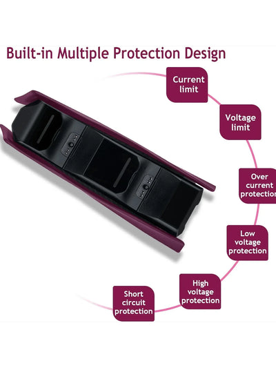 Game Wireless Charging Station for PS5 with Dual Fast Charger Dock and LED Charging Indicators