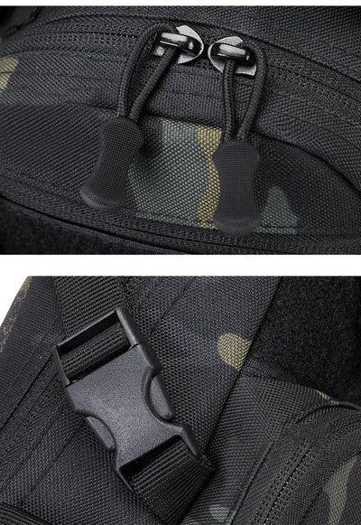 Men's Camping Chest Bag Tactical Sports Shoulder Outdoor Fanny Pack Hiking Climbing Cycling Fishing MOLLE System Sling Bags