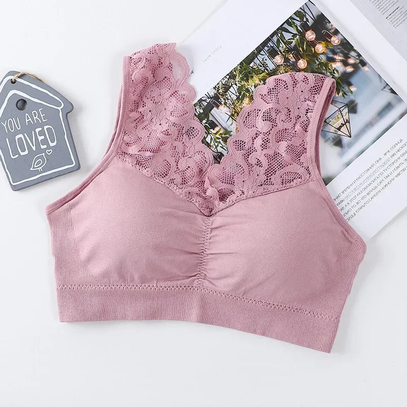 Women Bra Lace Wireless