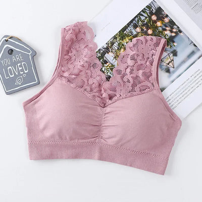 Women Bra Lace Wireless