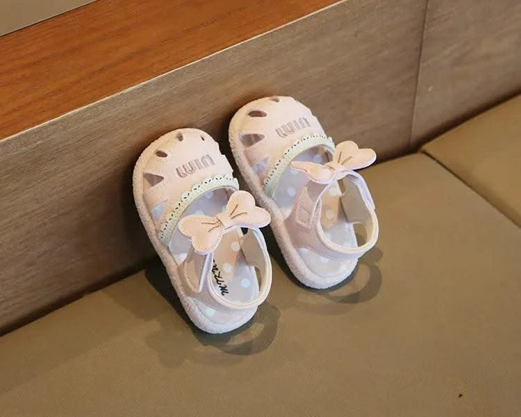 Children's  Bow Non-slip Sandals | Anti-Collision Baby Walking Shoes, Casual Shoes |Summer
