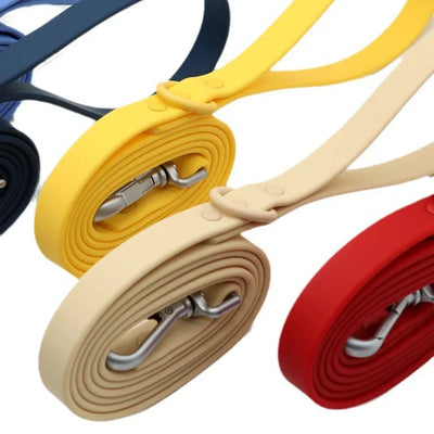 1.5m Candy Color PVC Waterproof Dog Leash Traction Lead Rope Outdoor Medium Pet Leashes