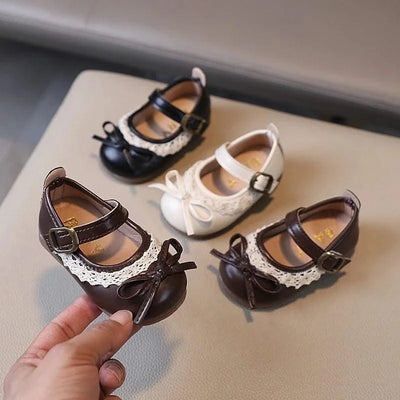 Soft Leather Flat Shoes For Toddlers and Children | Spring Autumn | Princess Casual Walking Shoes | Kids Girls Fashion