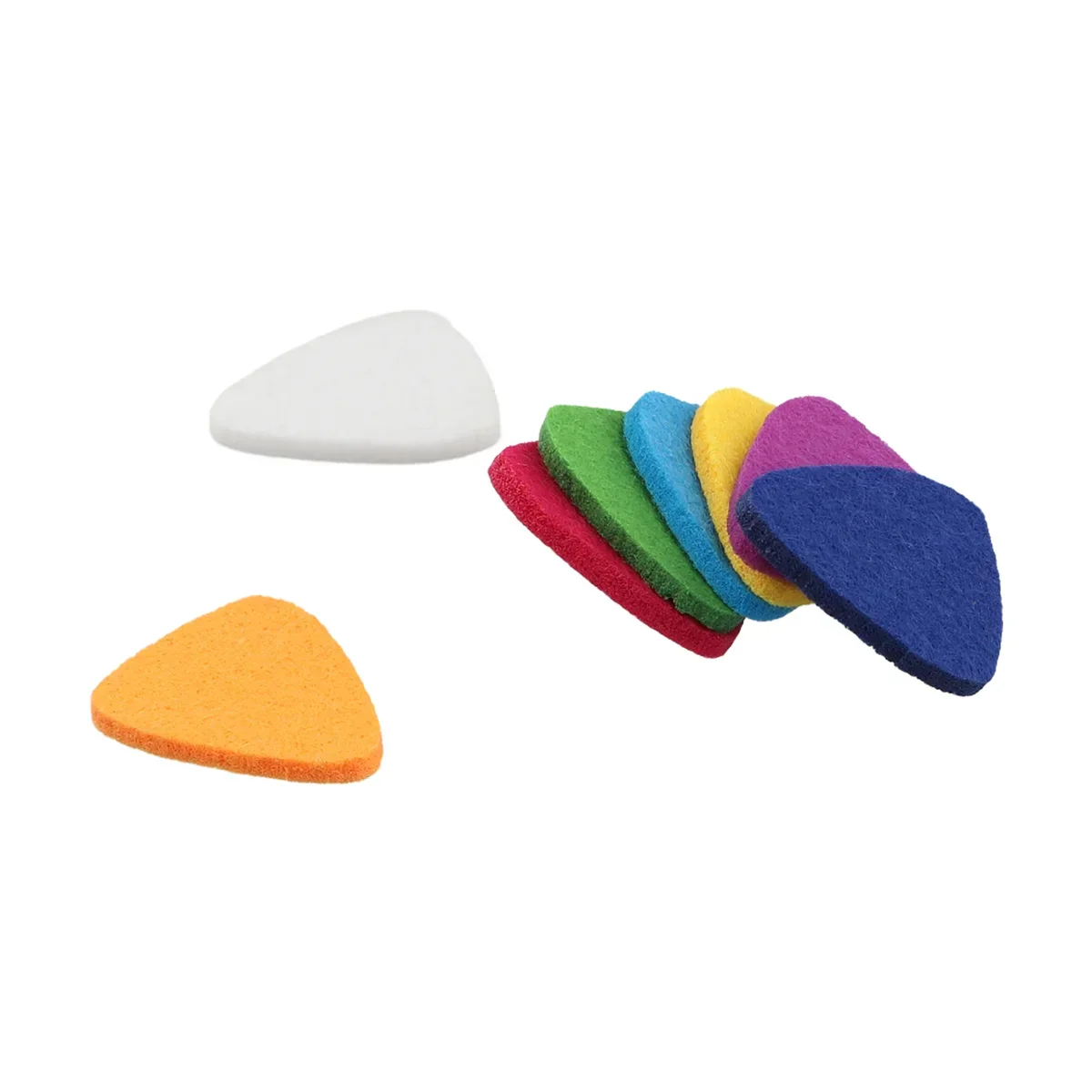 Ukulele Picks Felt Picks/Plectrums For Ukulele And Guitar,8 Pieces Guitar Picks,Multi-Color