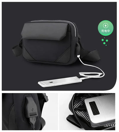 Men's Fashion Small Bag Casual Men Mini Handbags Male Cross Body Shoulder Messenger Bags For Men Purses And Handbags bolasa