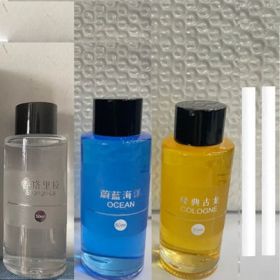 Car Perfume Diffuser Smart Car Air Diffusers Adjustable Concentration 50ml Essential Oil Diffuser Rechargeable Car Fragrance