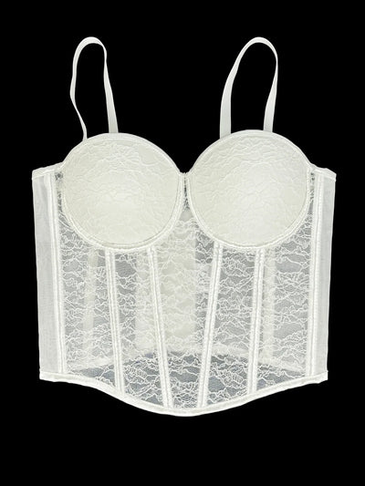 Women's Shaping Sexy Lace Corset Floral Lace