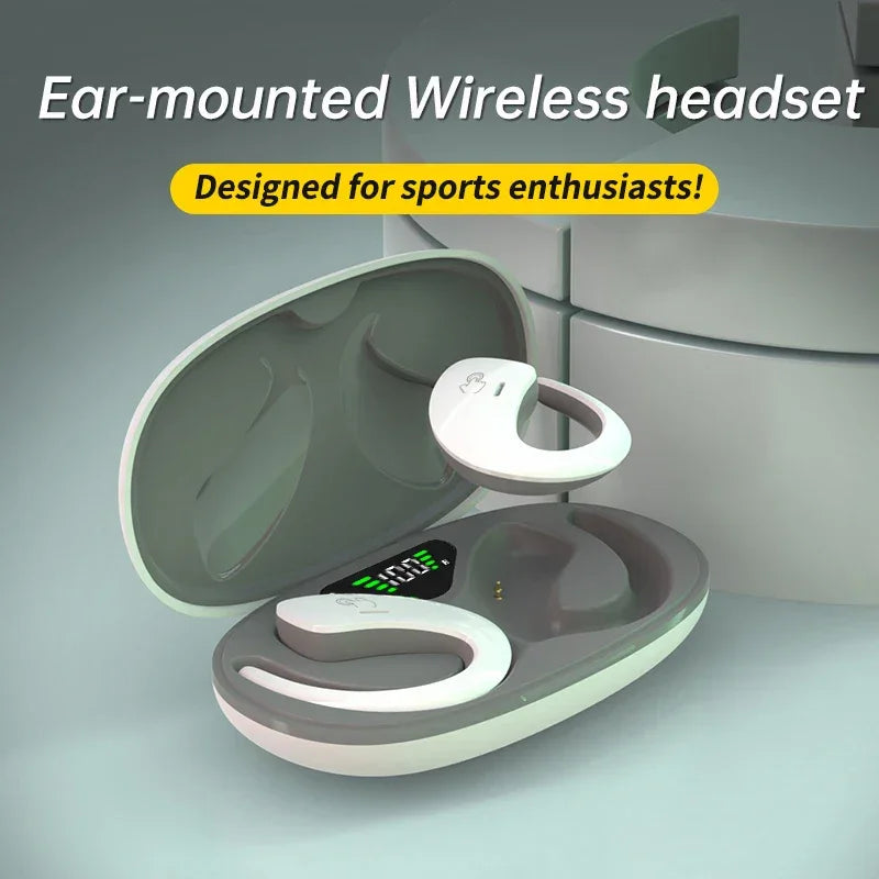 Wireless Earbuds, Bluetooth 5.3 Earbuds Stereo Bass, in-Ear Noise Cancelling Mic, Earphones IP7 Waterproof Sports, 40H Playback.