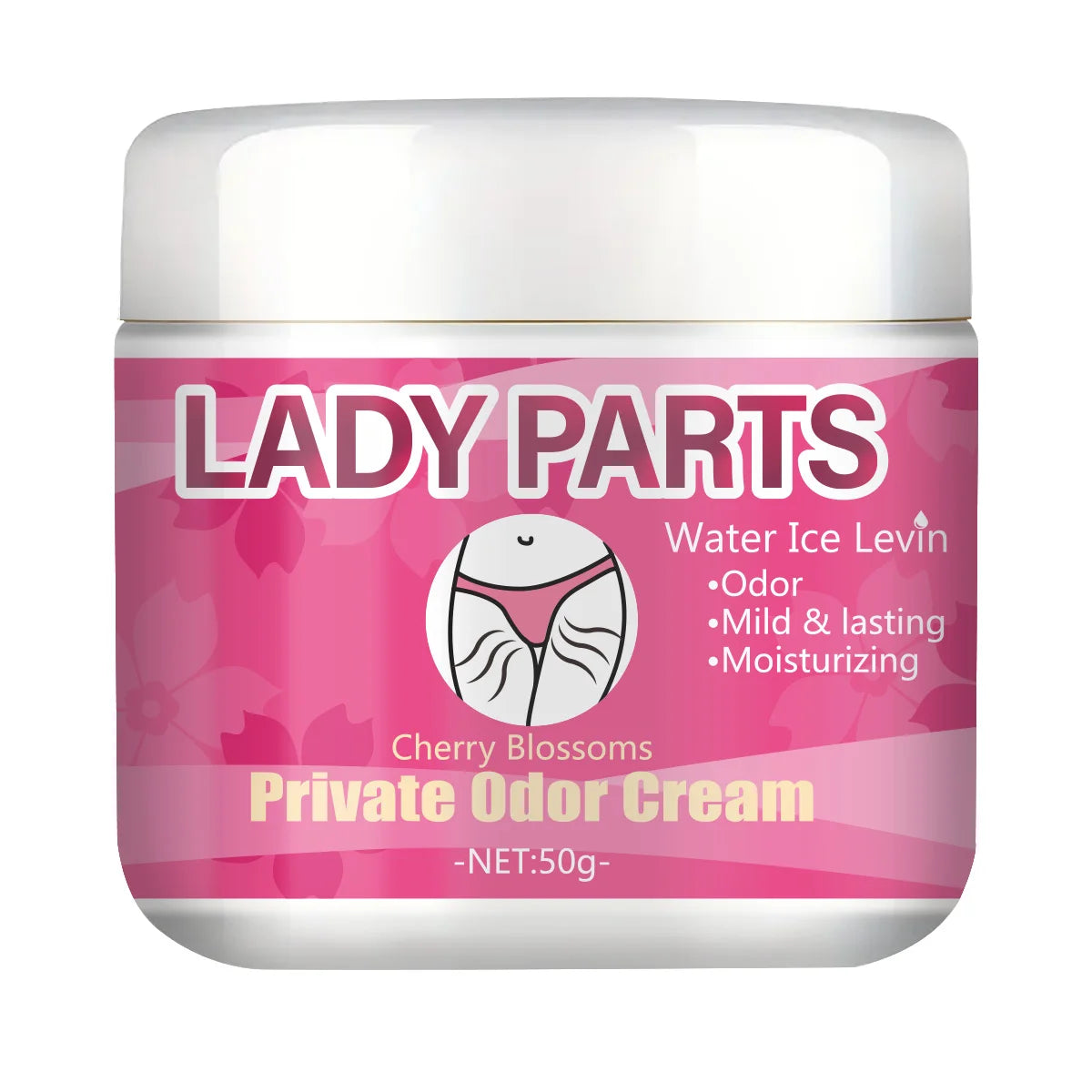 50g* Women's Care Cream Contains Glycerin, Mineral Oil, Gently Deodorizes and Cleanses the Body's Skin, Maintains Refreshing and Moisturizing, Cares for the Skin, and Daily Use
