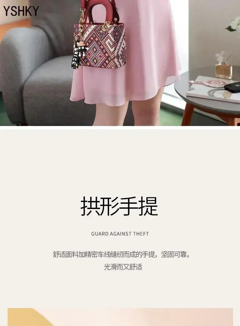 New women bag shoulder bags fashion casual luxury handbag designer new for 2025 composite fashionable large