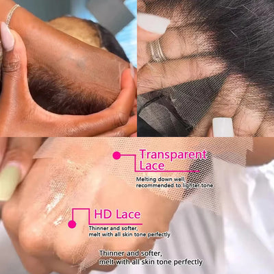 Highlight Curly Human Hair Wigs 13X6 Lace Frontal Wig Human Hair Brazilian Hair Pre Plucked Wig 200 Density For Women