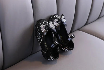 Sandals Toddler Girl Childrens Shoes Pearl Rhinestones Shining Kids Shoes Baby Girls Shoes Girls Thong Sandals