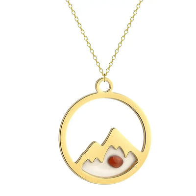 Stainless Steel Dainty Mustard Seed Necklace Move Mountains Christian  Tiny Christian  For Women