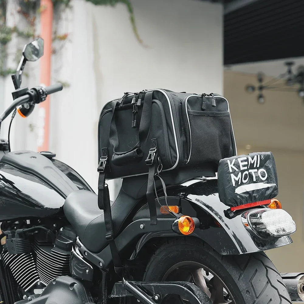 Motorcycle Pet Carrier Bag Cat Dog Pet Carrier Airline Approved Portable Cat Dog Travel Carrier For Luggage Rack Passenger Seat