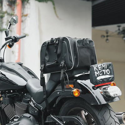 Motorcycle Pet Carrier Bag Cat Dog Pet Carrier Airline Approved Portable Cat Dog Travel Carrier For Luggage Rack Passenger Seat