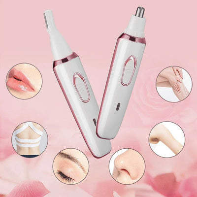 2025 4 In 1 Electric Lady Shaver Body Hair Removal Epilator Painless Cordless Trimmer Razor Gifts For Women 2025 - Elanique