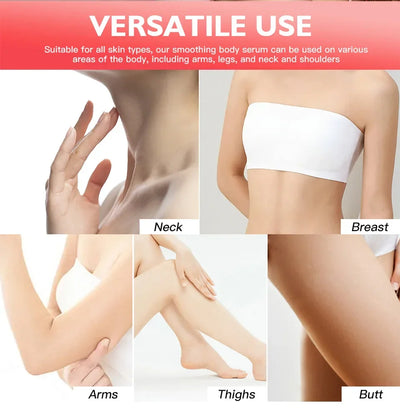 Smoothing Body Serum Face Serum Moisturizing brightning Vitamin E Hyaluronic Acid Facial Serum Shrink Pores BGlossy Body Serum