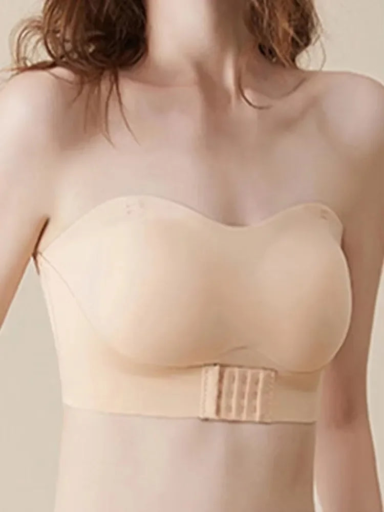 Strapless Bra for Woman Invisible for Wedding