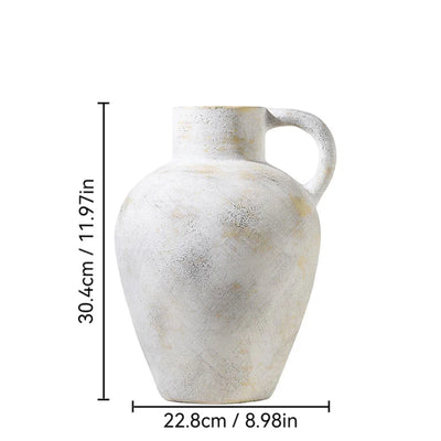 Ceramic Vases Retro Style Homestay Decorations Antique Hotel Art Flower Arrangements Home Decor Items