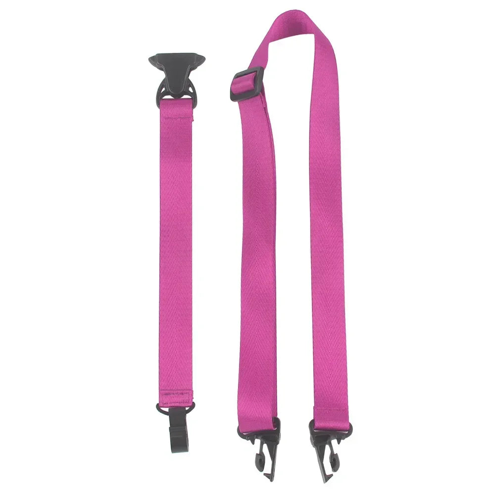 Ukulele Adjustable Strap Colorful Nylon Carabiner Hawaiian Guitar Strap Stringed Instrument Accessories Ukulele Strap