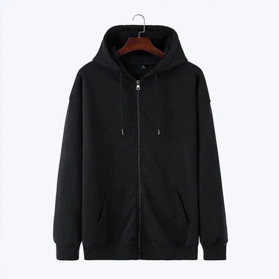 Zipper Hoodies Women/Men Fashion Long Sleeve Hooded Fleece Sweatshirt