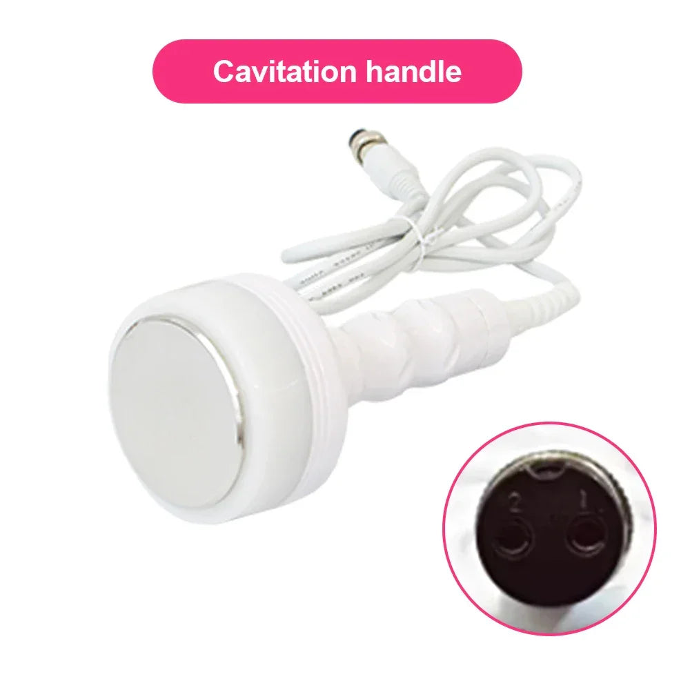 120K/80K Cavitation RF Ultrasonic Vacuum Slimming Machine Accessories 6 in 1 Weight Loss Skin Lifting Product Fat Burner Machine