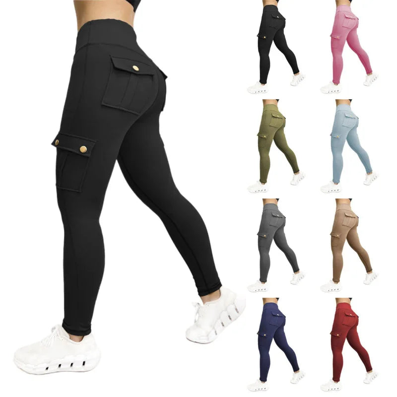 Pockets Gym Leggings Women Comfortable