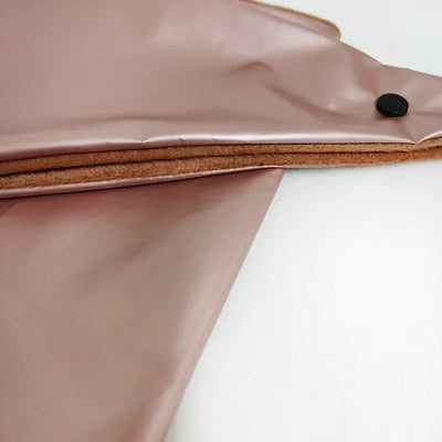 Designer woman Triangle Scarf Black Bandana men Unisex Faux leather kerchief eco-leather headscarf headdress Shawl Wrap